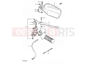 SUZUKI TS125X / TS125XU G (1986) 48 - RIGHT HANDLE SWITCH (MODEL E E18 F.NO.106210-/MODEL F/G)