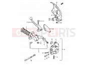 SUZUKI TS125X / TS125XU G (1986) 49 - LEFT HANDLE SWITCH