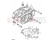 SUZUKI TS125 N (1992) 2 - CRANKCASE