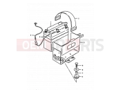 SUZUKI TS125 N (1992) 16 - BATTERY