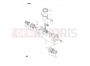 SUZUKI TS185ER K (1989) 4 - CRANKSHAFT