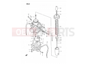 SUZUKI TS185ER K (1989) 5 - CARBURETOR