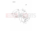 SUZUKI TS185ER N (1992) 14A - BATTERY (MODEL N,MODEL P/R E24)