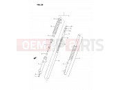 SUZUKI TS185ER N (1992) 36 - FRONT FORK