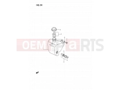 SUZUKI TS185ER P (1993) 33 - OIL TANK