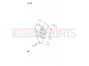 SUZUKI TS185ER P (1993) 38 - HEADLAMP HOUSING