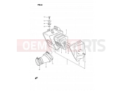 SUZUKI TS185ER R (1994) 6 - AIR CLEANER