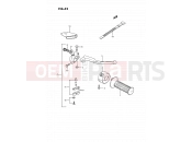 SUZUKI TS185ER R (1994) 42 - RIGHT HANDLE SWITCH