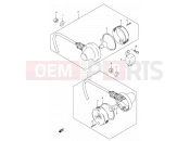 SUZUKI TS185ERC V (1997) 19A - TURN SIGNAL LAMP (E01,E71)