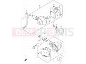 SUZUKI TS185ERC V (1997) 19B - TURN SIGNAL LAMP (P09)