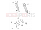 SUZUKI TS185ERC V (1997) 39 - REAR SHOCK ABSORBER