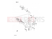 SUZUKI TS200R N (1992) (E02,E04,E24) 11 - WATER PUMP