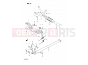 SUZUKI TS200R N (1992) (E02,E04,E24) 27 - STAND - FOOTREST