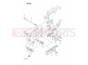 SUZUKI TS200R N (1992) (E02,E04,E24) 48 - REAR SWINGING ARM (E02,E04)