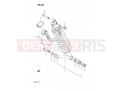SUZUKI TS200R N (1992) (E02,E04,E24) 50 - REAR SHOCK ABSORBER