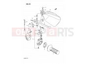 SUZUKI TS200R P (1993) (E04,E24) 43 - RIGHT HANDLE SWITCH