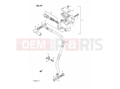 SUZUKI TS200R P (1993) (E04,E24) 47 - FRONT MASTER CYLINDER (E24)