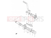 SUZUKI TS200R M (1991) (E03,E28,E33) 16 - KICK STARTER