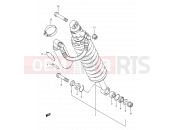 SUZUKI TS200R N (1992) (E03,E28,E33) 44 - REAR SHOCK ABSORBER