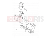 SUZUKI TS200R P (1993) (E03,E28,E33) 5 - CRANK SHAFT