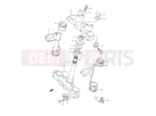 SUZUKI TS200R P (1993) (E03,E28,E33) 34 - STEERING STEM