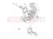 SUZUKI TS200R P (1993) (E03,E28,E33) 47 - REAR WHEEL