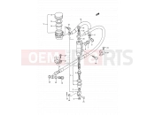 SUZUKI TS200R P (1993) (E03,E28,E33) 49 - REAR MASTER CYLINDER