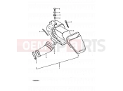SUZUKI TS250ER T (1996) 6 - AIR CLEANER