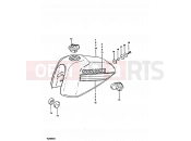 SUZUKI TS250ER T (1996) 46 - FUEL TANK (TS250ERX E09)