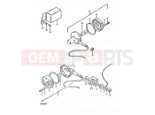 SUZUKI TS250ER T (1996) 28 - TURN SIGNAL LAMP (E39)