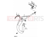 SUZUKI TS250X J (1988) 10 - MUFFLER