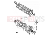 SUZUKI TS250X J (1988) 15 - CLUTCH
