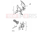 SUZUKI TS250X J (1988) 52 - LEFT HANDLE SWITCH (MODEL H/J E01,E02,E21,E24,E25)
