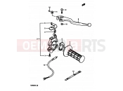 SUZUKI TS250X K (1989) 49A - RIGHT HANDLE SWITCH (MODEL H/J/K E15,E16,E17,E22,MODEL K E02)