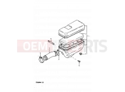 SUZUKI TS50ERK X (1999) 6 - AIR CLEANER