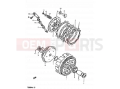 SUZUKI TS50ERK X (1999) 9 - CLUTCH