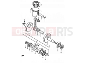 SUZUKI TS50ERKD Z (1982) 4 - PISTON-CRANKSHAFT