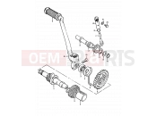 SUZUKI TS50ERKD Z (1982) 12 - KICK STARTER
