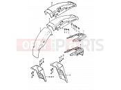 SUZUKI TS50ERKD Z (1982) 65 - REAR FENDER