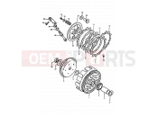SUZUKI TS50ERKDB Z (1982) 9 - CLUTCH
