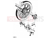 SUZUKI TS50ERP N (1992) 31 - FRONT WHEEL
