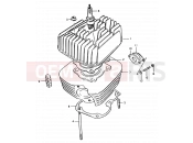 SUZUKI TS50ERP T (1996) 1 - CYLINDER