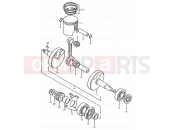 SUZUKI TS50ERP T (1996) 4 - CRANKSHAFT