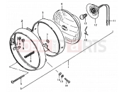 SUZUKI TS50ERP T (1996) 17 - HEADLAMP