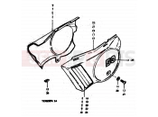 SUZUKI TS50ERPD N (1992) 28 - FRAME COVER