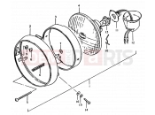 SUZUKI TS50ERPD T (1996) 18 - HEADLAMP