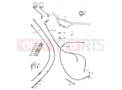 SUZUKI TS50ERPD T (1996) 37 - HANDLEBAR - CONTROL CABLE
