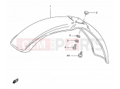 SUZUKI TS50XA R (1994) 31 - FRONT FENDER