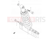 SUZUKI TS50XA R (1994) 36 - REAR SHOCK ABSORBER