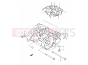 SUZUKI TS50XK G (1986) 2 - CRANKCASE